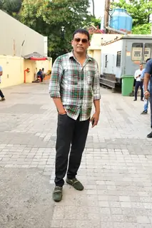 Dil Raju snapped at the press conferance of Shaakuntalam in Mumbai