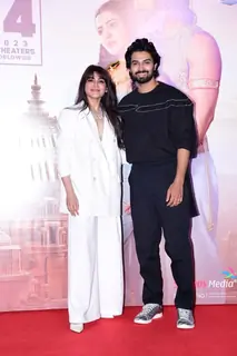 Samantha Ruth Prabhu, Dev Mohan snapped at the press conferance of Shaakuntalam in Mumbai
