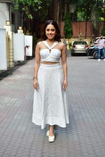 Nushrratt Bharuccha snapped promoting upcoming film Chatrapati in the city 