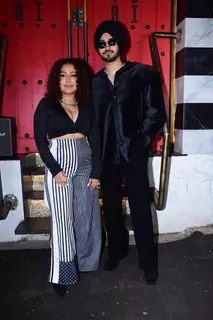 Neha Kakkar, Rohan Preet Singh snapped at Tori restaurant