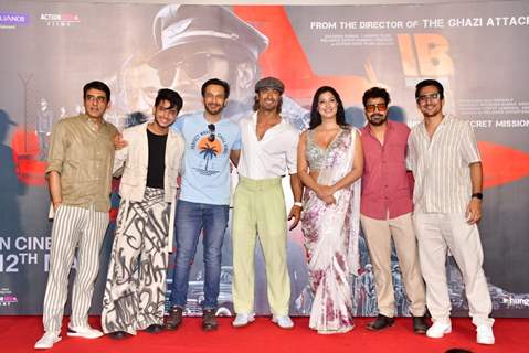 Vidyut Jammwal, Niharica Raizada, Sankalp Reddy and others celebs snapped at the trailer launch of IB71 in Andheri  
