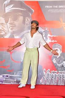  Vidyut Jammwal snapped at the trailer launch of IB71 in Andheri  