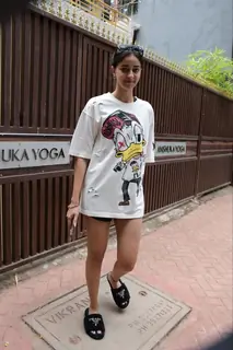Ananya Panday snapped in Bandra