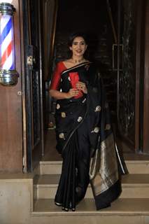 Sonali Kulkarni snapped at the launch of Shanti Banaras, a luxury store in Kala Ghoda 