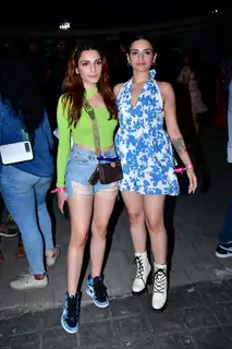 Sukriti Kakar, Prakriti Kakar snapped at BKC, Bandra