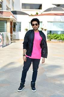 Shubham Kumar Mehra snapped promoting their upcoming series TAJ: Reign of Revenge