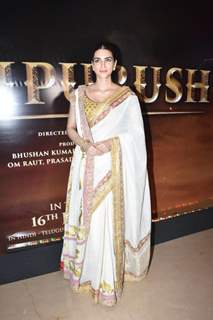 Krtit Sanon snapped at the trailer launch of Adipurush