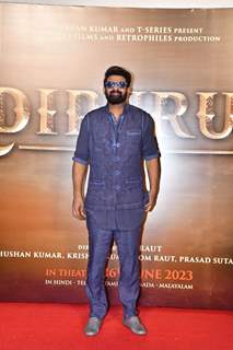 Prabhas snapped at the trailer launch of Adipurush