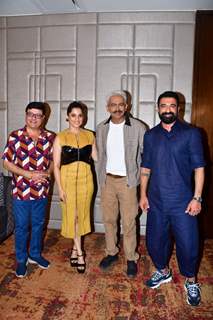 Eijaz Khan, Priya Bapat, Atul Kulkarni, Sachin Pilgaonkar snapped promoting City Of Dreams Season 3
