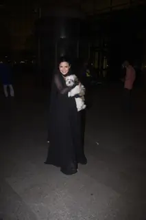 Archana Gautam snapped at Mumbai airport 