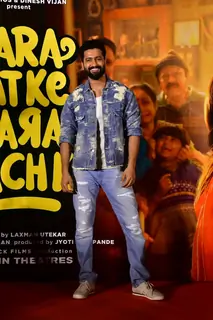 Vicky Kaushal snapped at trailer launch of Zara Hatke Zara Bachke