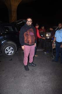  Anurag Kashyap snapped at the Mumbai airport 