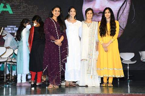 Yogita Bihani, Adah Sharma, Sonia Balani, Siddhi Idnani grace the press conference of the film The Kerala Story