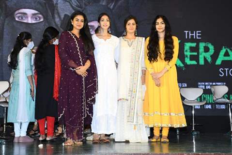 Yogita Bihani, Adah Sharma, Sonia Balani, Siddhi Idnani grace the press conference of the film The Kerala Story