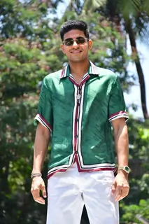 Shubman Gill snapped snapped at the Trailer launch Spider-Man: Across the Spider-Verse