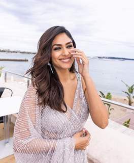 Mrunal Thakur’s Indian look at the Cannes Film Festival