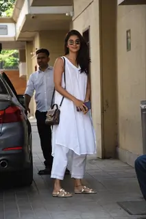 Pooja Hegde snapped in Bandra 