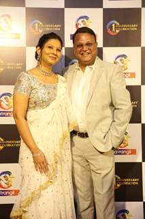 Vibhu Agarwal, CEO ATRANGII group with wife Megha