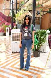 Adah Sharma snapped in Juhu 