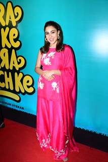 Sara Ali Khan garce the musical event of the film Zara Hatke Zara Bachke