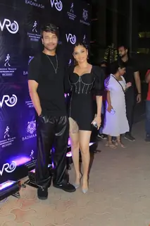 Vicky Jain, Ankita Lokhande snapped at the launch of Mouni Roy’s new restaurant – Badmaash