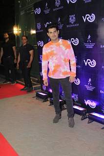 Omkar Kapoor snapped at the launch of Mouni Roy’s new restaurant – Badmaash