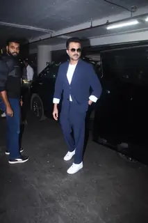 Anil Kapoor snapped in Bandra 