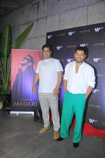 Rajiv Adatia, Nishant Bhat attend the launch of the song Madari