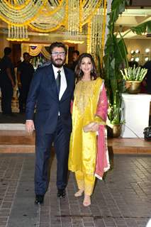 Celebrities attend Madhu Mantena and Ira Trivedi’s wedding reception