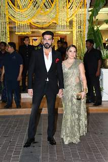 Celebrities attend Madhu Mantena and Ira Trivedi’s wedding reception