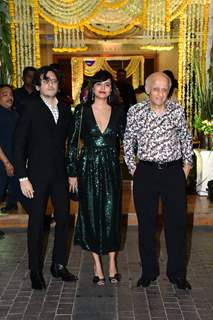 Celebrities attend Madhu Mantena and Ira Trivedi’s wedding reception