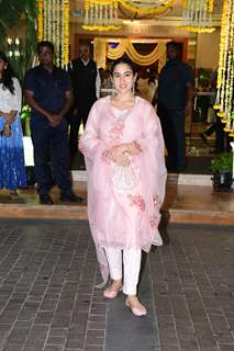 Celebrities attend Madhu Mantena and Ira Trivedi’s wedding reception