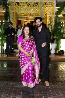 Celebrities attend Madhu Mantena and Ira Trivedi’s wedding reception