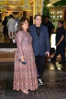 Celebrities attend Madhu Mantena and Ira Trivedi’s wedding reception