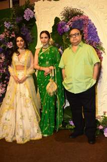 Celebrities attend the Karan Deol and Drisha Acharya Wedding reception 