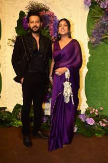 Celebrities attend the Karan Deol and Drisha Acharya Wedding reception 