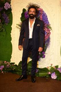 Celebrities attend the Karan Deol and Drisha Acharya Wedding reception 