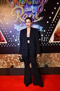 Celebrity snapped at the premier of  Rocky and rani ki prem khani