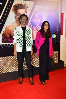 Celebrity snapped at the premier of  Rocky and rani ki prem khani