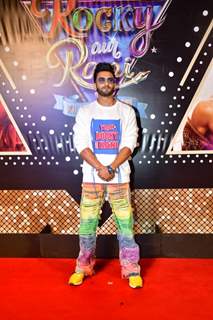 Celebrity snapped at the premier of  Rocky and rani ki prem khani