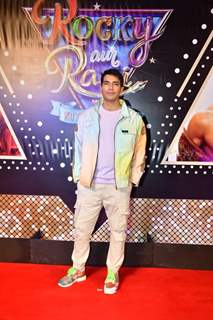 Celebrity snapped at the premier of  Rocky and rani ki prem khani