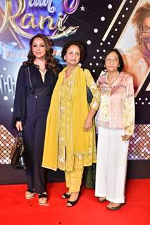 Celebrity snapped at the premier of  Rocky and rani ki prem khani