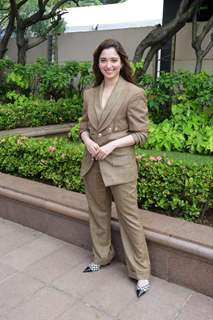 Tamannaah Bhatia snapped promoting Aakhri Sach