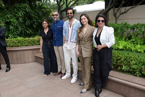 Tamannaah Bhatia, Abhishek Banerjee, Preeti Simoes and others snapped promoting Aakhri Sach