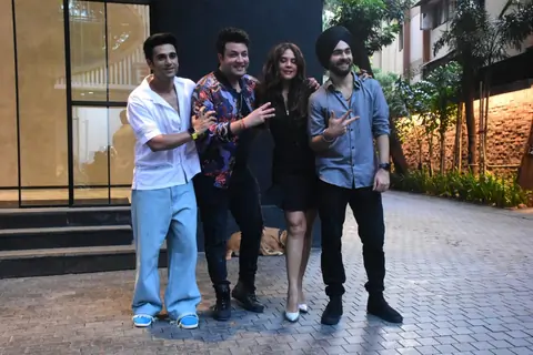 Pulkit Samrath, Varun Sharma, Manjot Singh and others celebs for Fukrey 3 Trailer preview 