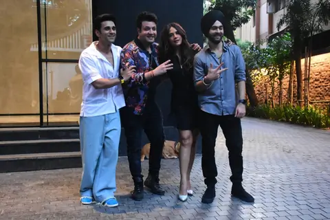 Pulkit Samrath, Varun Sharma, Manjot Singh and others celebs for Fukrey 3 Trailer preview 