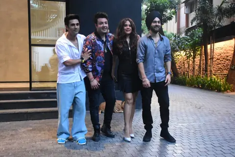Pulkit Samrath, Varun Sharma, Manjot Singh and others celebs for Fukrey 3 Trailer preview 
