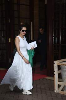 Malaika Arora clicked in the city 