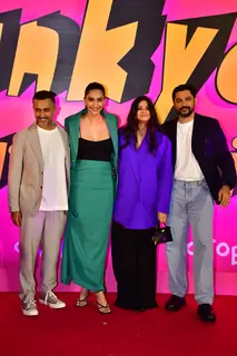 Celebrities attend the screening of Thank You For Coming 