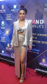 Surveen Chawla attend Industry Leaders and Awards Convention